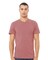 BELLA + CANVAS Triblend Crewneck Short Sleeve T-Shirt for Summer Wear & Custom Print Everyday Tee